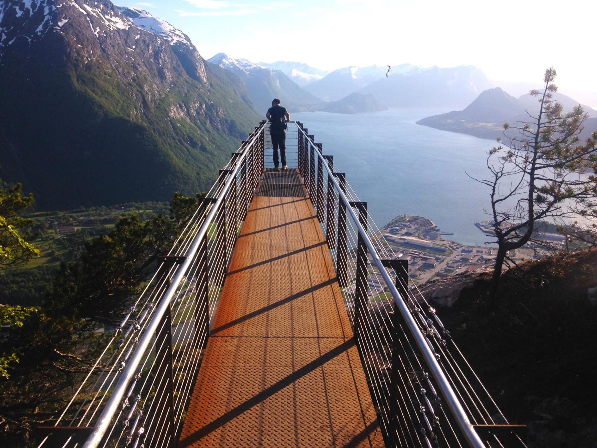 Appartamento Bakkebo Rampestreken Åndalsnes Esterno foto