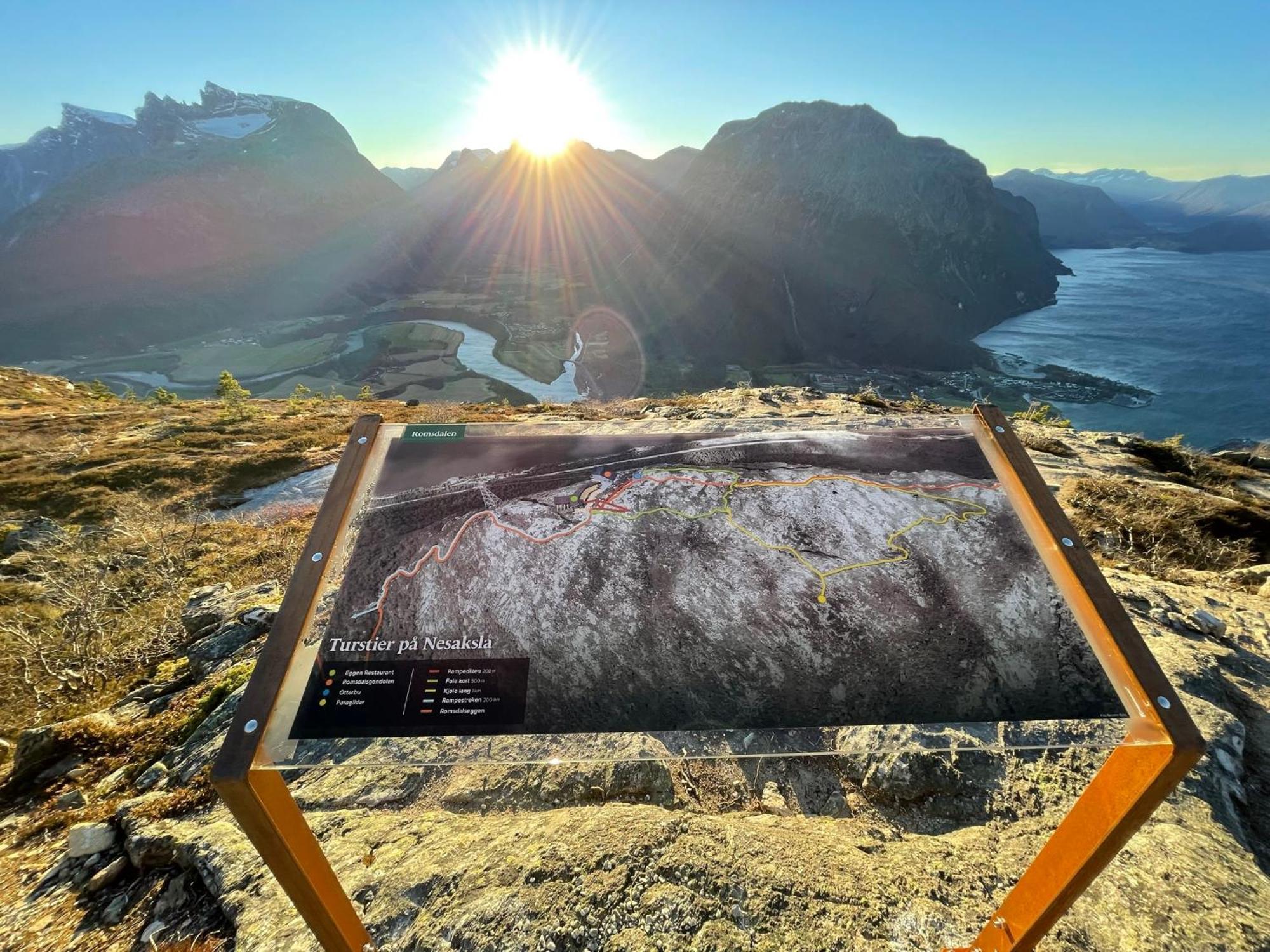 Appartamento Bakkebo Rampestreken Åndalsnes Esterno foto