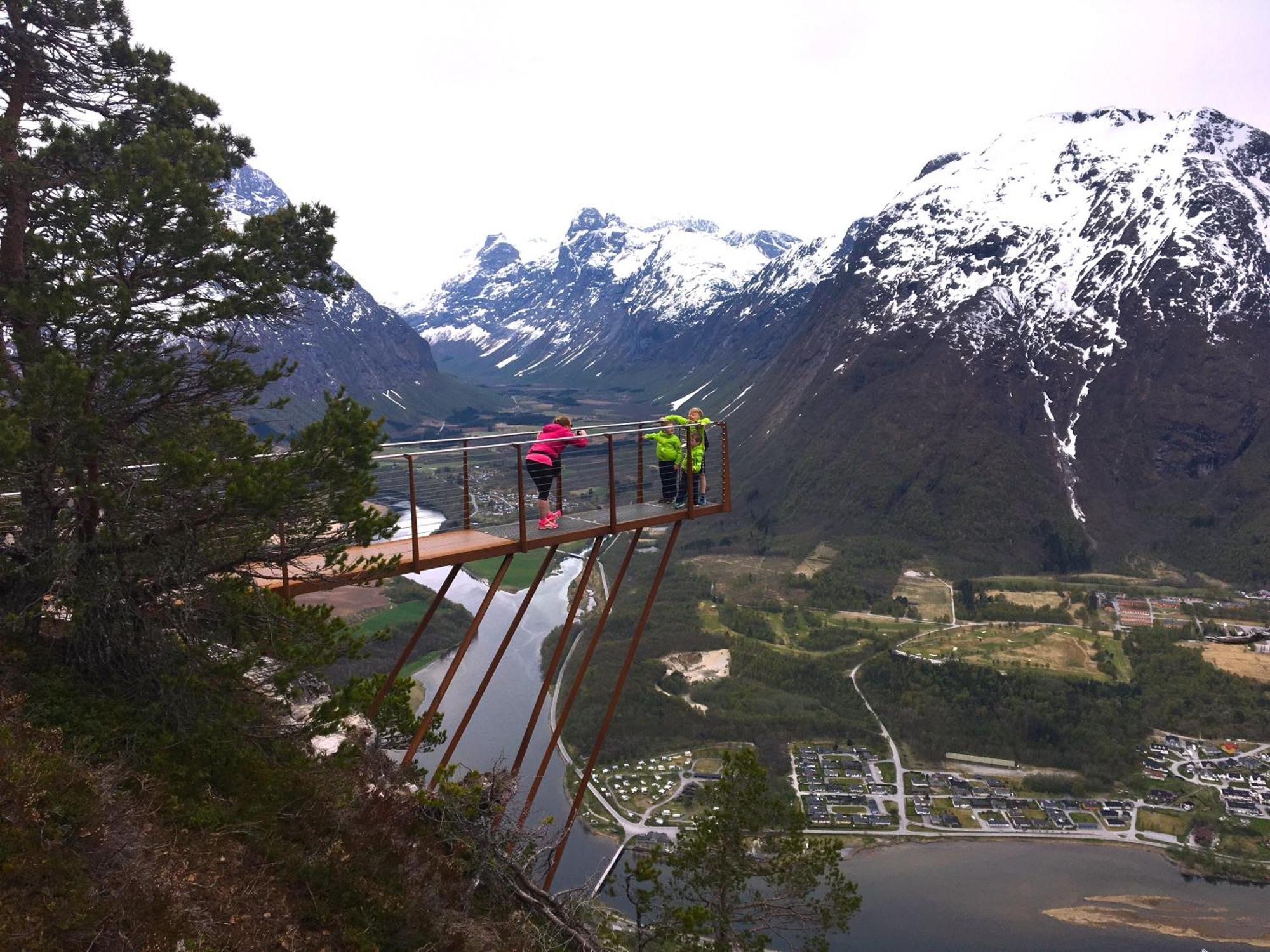 Appartamento Bakkebo Rampestreken Åndalsnes Esterno foto